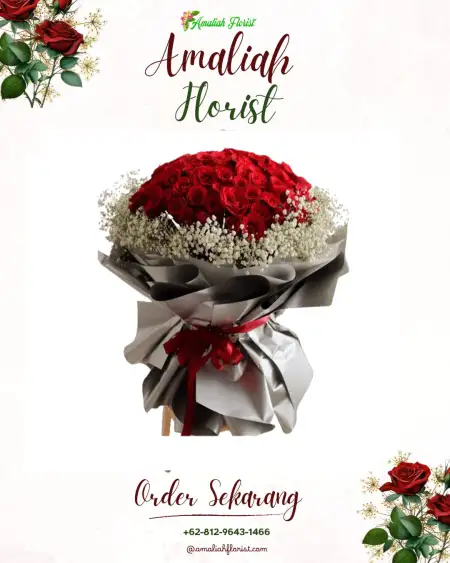 Buket Bunga Mawar